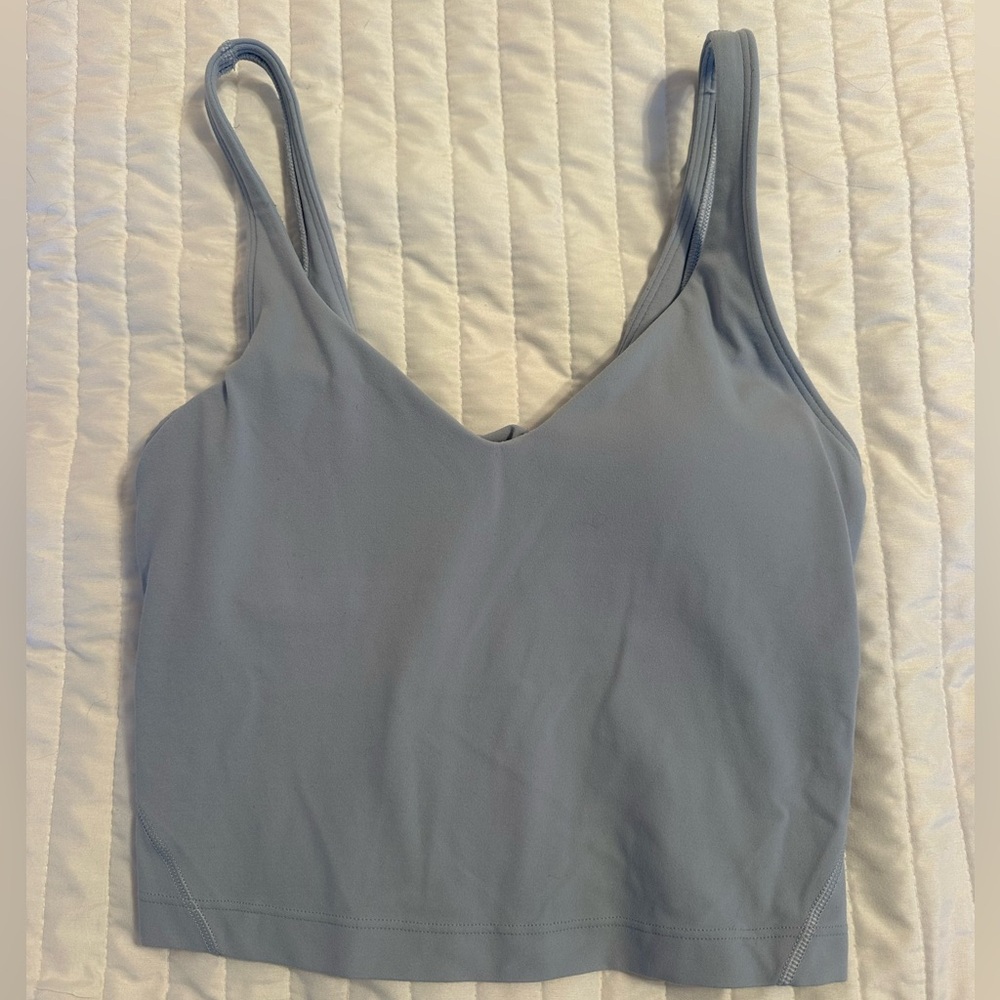 Lululemon Athletica Blue/Grey Align Tank